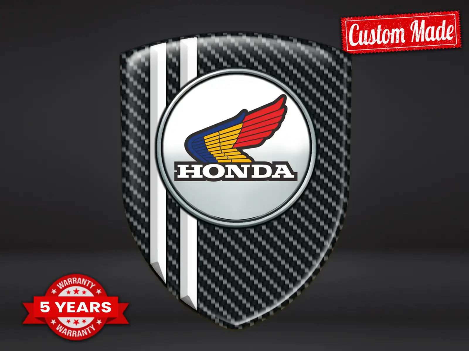Honda Logo Silicone Auto Max Resistente Elegante Pro